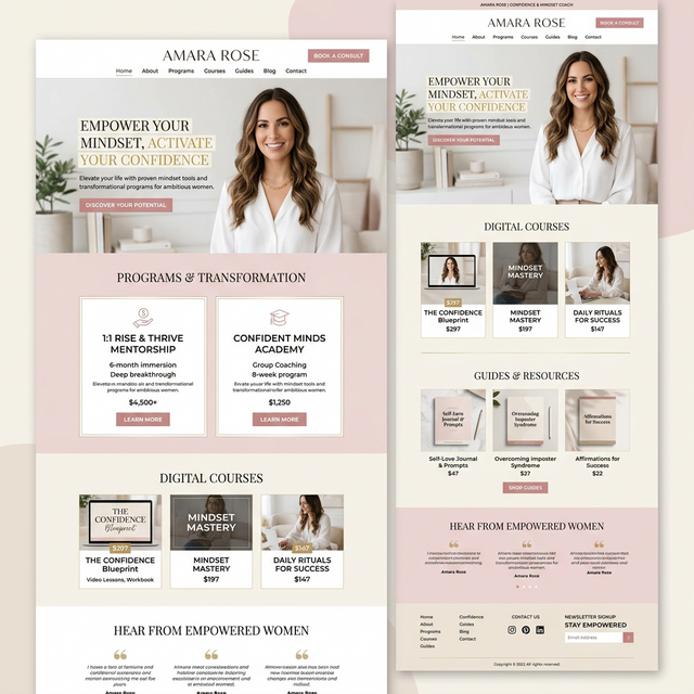 Confidence Creator Mockup